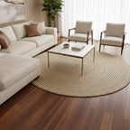 Natural Spiral Jute Round Rug – Handwoven Eco-Friendly Floor Carpet by Room Rituals | Minimal Boho Living Room & Bedroom Rug