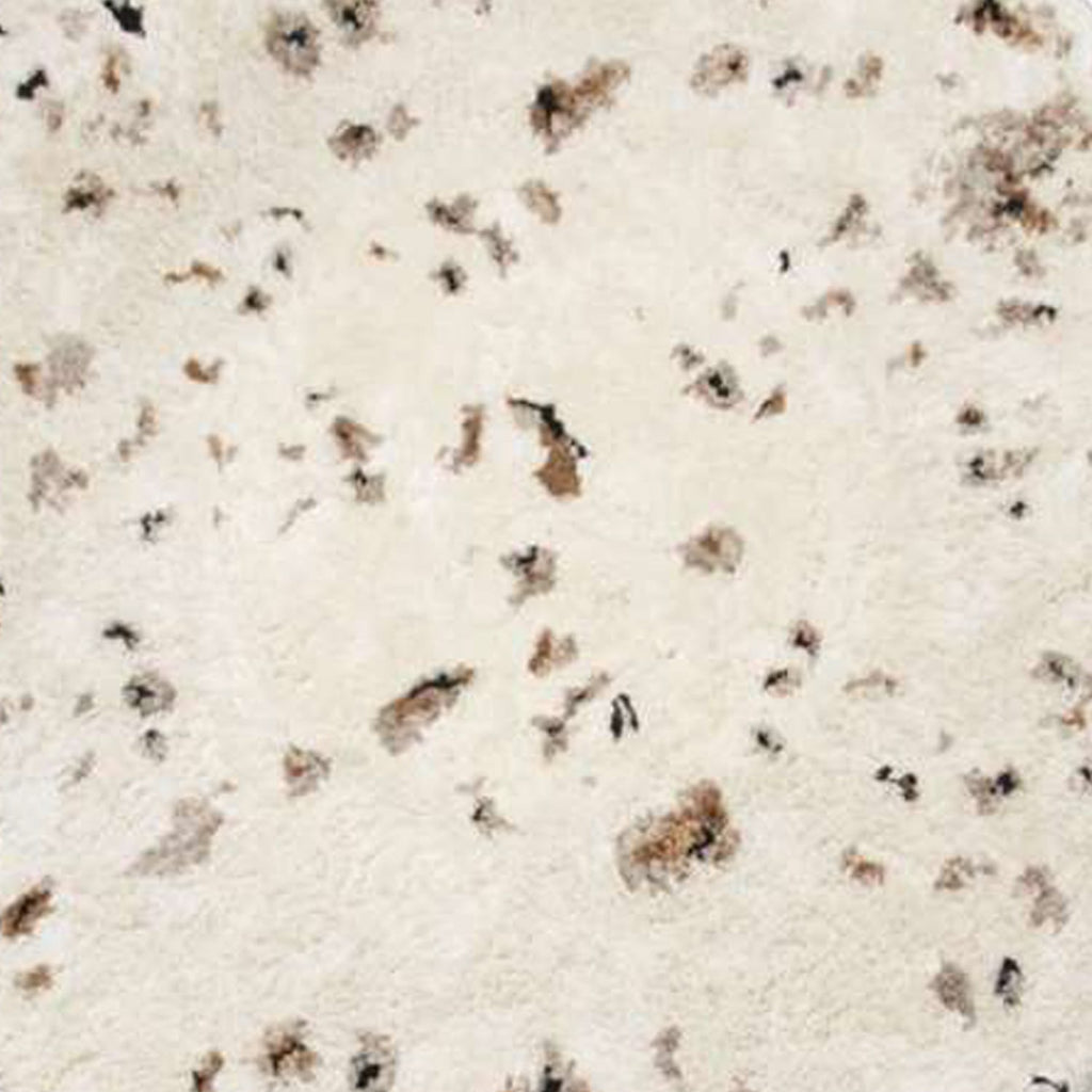 Hand-Tufted Ivory Speckled Wool Round Rug – Soft Cozy Modern Carpet by Room Rituals | Living Room & Bedroom Floor Rug