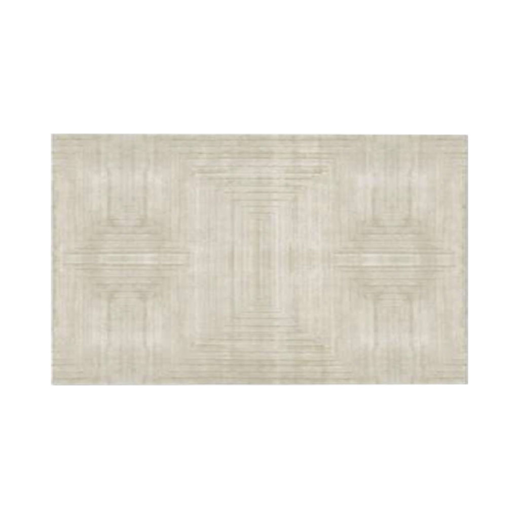 Hand-Tufted Textured Ivory Wool Rug – Luxury Minimal Modern Carpet by Room Rituals | Living Room & Bedroom Floor Rug
