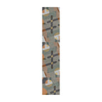 Hand-Tufted Abstract Olive & Mustard Wool Rug – Luxury Modern Designer Carpet by Room Rituals | Living Room & Bedroom Floor Rug