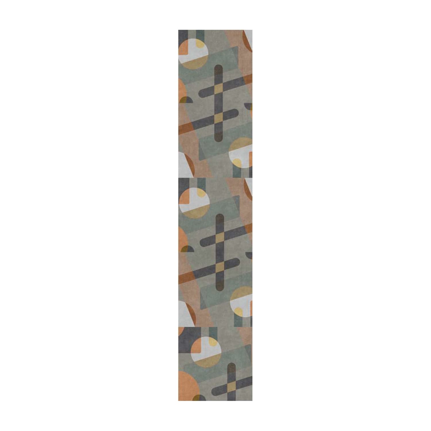 Hand-Tufted Abstract Olive & Mustard Wool Rug – Luxury Modern Designer Carpet by Room Rituals | Living Room & Bedroom Floor Rug