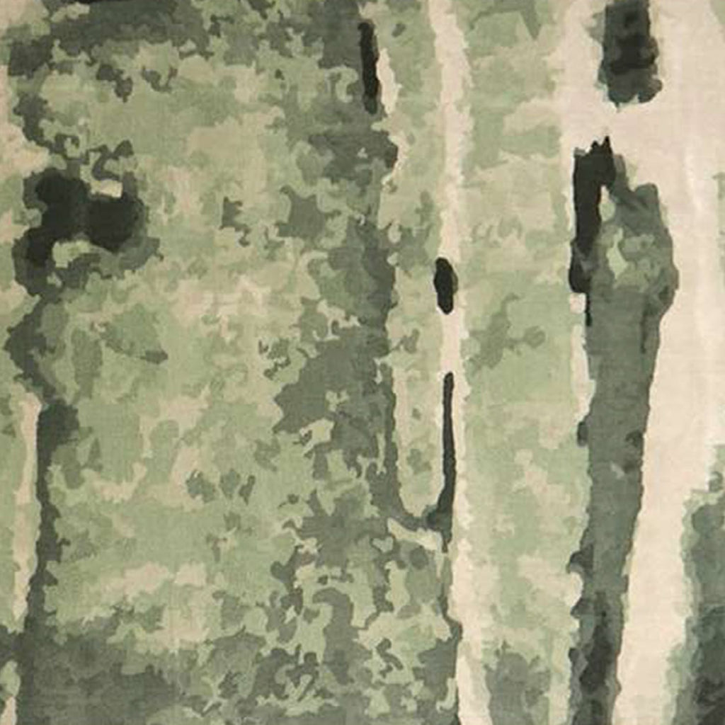 Hand-Tufted Moss Green Abstract Wool Rug – Nature Inspired Luxury Designer Carpet by Room Rituals | Living Room & Bedroom Rug