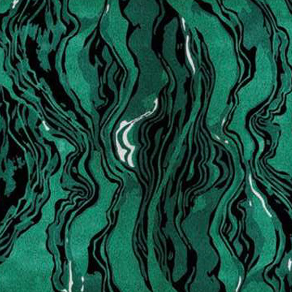 Hand-Tufted Malachite Green Abstract Wool Rug – Luxury Artistic Statement Carpet by Room Rituals | Living Room & Lounge Rug