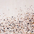 Hand-Tufted Soft Blush Pink Terrazzo Wool Rug – Modern Luxury Area Carpet | Room Rituals